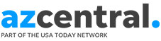 Azcentral part of the US today Network logo.